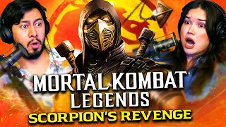 MORTAL KOMBAT LEGENDS: SCORPION'S REVENGE Movie Reaction! | First Time Watch | Review & Discussion