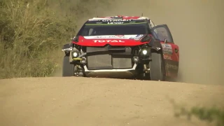 WRC Rally Argentina 2017 CRASH Kris Meeke in SS4