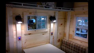 Pop Up Camper to Hardside Conversion - Part 18 - Hidden Light Wires