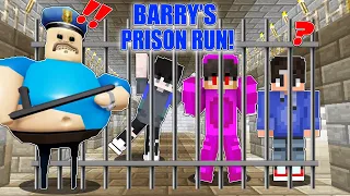 Barry's Prison | MINECRAFT | HINABOL KAMI NG MATABANG PULIS NA MONSTER!