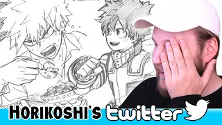 Horikoshi's TWITTER Sketches will Make you QUIT Art