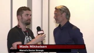 Chiwetel Ejiofor & Mads Mikkelsen Interviews Before Doctor Strange SDCC Panel