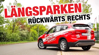 Grundfahraufgabe PKW: Wie funktioniert Einparken? - Längsparken 🚘 | Fischer Academy