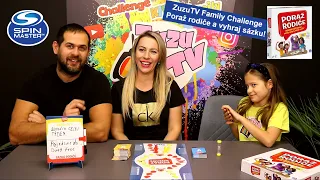 ZuzuTV FAMILY CHALLENGE - Poraž rodiče! 👊