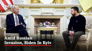 Joe Biden's Surprise Visit To Kyiv In Massive Show Of Support For Ukraine | The News