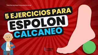 ESPOLÓN CALCÁNEO: 5 EJERCICIOS PARA HACER EN CASA 🔶👣