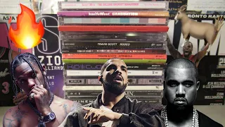 My CD Collection(Travis Scott, Kanye West & More)