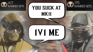 I Challenged my MOST TOXIC HATER in Mortal Kombat 11