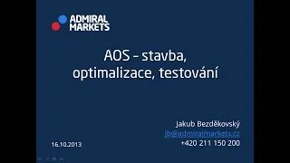 Automatické obchodní systémy: stavba, optimalizace, testování