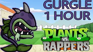 Gurgle Song 1 Hour FNF Plants vs Rappers Chomper