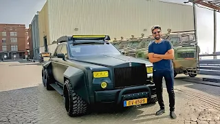 TAKING DELIVERY OF WORLDS FIRST 6X6 ROLLS ROYCE!!🥵