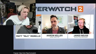 xQc reacts to Overwatch 2 Devs announce PvE is cancelled