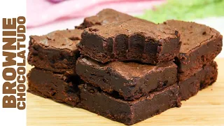 THE PERFECT BROWNIE EXISTS! SUPER CHOCOLATE AND WITHOUT A MIXER! | Easy to make and economical!