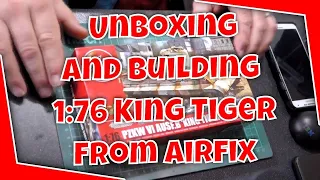 Unboxing and how to construct the Tiger Tank #1 76 from #Airfix