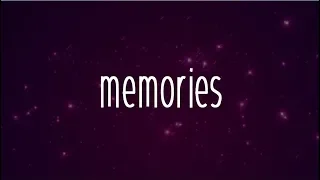 Maroon 5 - Memories (Clean - Lyrics)