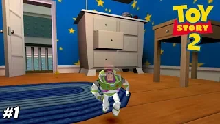 Toy Story 2: Buzz Lightyear to the Rescue - Playthrough PSX / PS1 / PS One 1080P (Beetle) PART 1