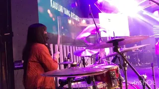 Layak Dipuji Disembah - NDC Nafiri Disciples Church - Drum Cam by Megachenty