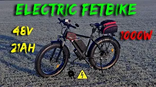 ЭЛЕКТРОФЭТБАЙК E-MOTION FATBIKE GT 48V 21AH 1000W.ELECTRIC FETBIKE E-MOTION FATBIKE GT48V 21AH 1000W