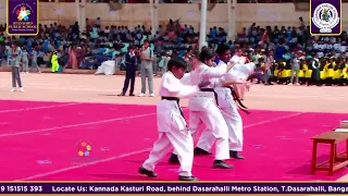 Standard Group of Schools - Sports Day 2023 - SPS Students showcasing their Karate Talent..