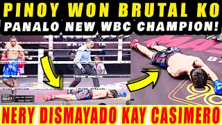 JUST IN: PINOY PANALO BRUTAL KNOCKOUT SA THAILAND NEW WBC CHAMPION! APOLINARIO INJURED NERY NAGTAMPO