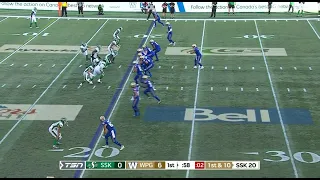 Winnipeg Blue Bombers vs Saskatchewan Roughriders 2022 Banjo Bowl Full Game