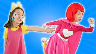 Superhero Mommy And Me | Balloon Finger Family | Hokie Pokie Kids Videos