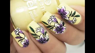 DIY Pastel Spring Lilies ||PICTURE POLISH + ESSESNCE||