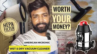 AMERICAN MICRONIC AMI-VCD21-1600WDx Wet & dry Vacuum Cleaner | Worth your Money ?? (Full Review)