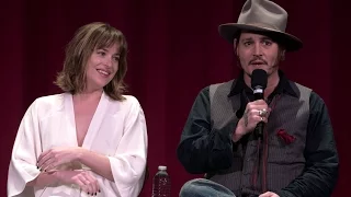 Academy Conversations: Black Mass with actors Johnny Depp, Dakota Johnson and Julianne Nicholson