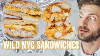 The Wildest Sandwiches in NYC: You Won't Believe What They Put in These Things! | Jeremy Jacobowitz