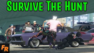 Gta 5 Challenge - Survive The Hunt #48 - The Great Glitch Car
