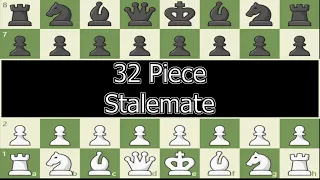 Is It Possible to Stalemate Chess With Every Piece Still On The Board?