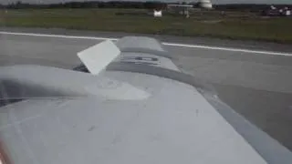 TU-134 landing - great sound!!