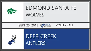 2018 Volleyball- Deer Creek vs Santa Fe