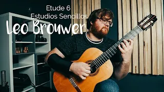 PRACTICE VIDEO: Etude 6 (Estudios Sencillos) by Leo Brouwer