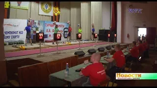1-ое место в областном турнире по гиревому спорту завоевали участники Искитимского района