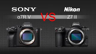 Sony a7R V VS Nikon Z7 II Camera Comparison