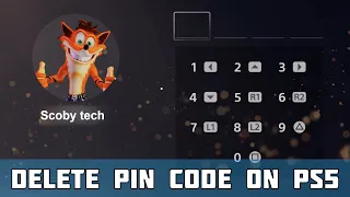 Delete Login Pincode From Playstation 5 Account! Remove Pin Login PS5!