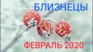 БЛИЗНЕЦЫ. ФЕВРАЛЬ 2020. Точный #ТАРОПРОГНОЗ ГОРОСКОП ГАДАНИЯ