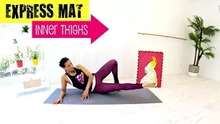 Pilates workout Inner Thigh Workout - BARLATES BODY BLITZ Express Mat Inner Thighs