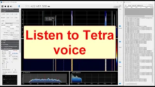 RTL2832U + SDR # + Tetra plugin, to decode and listen to Tetra voice