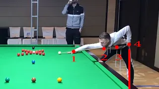 Snooker i cue สรุปท่ายืน สาวคิว ส่งคิว