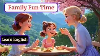 Family Fun Time | Learning English with Games and Activities |  Learn English through Stories