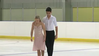 Lily Hensen / Nathan Lickers 2021 Skate Ontario Sectional Championships - FD