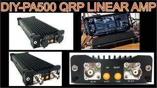 DIY-PA-500 QRP -LINEAR AMPLIFIER-by DL4KA