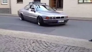 Static Slammed e38 BMW / Stance/ Low & Loud