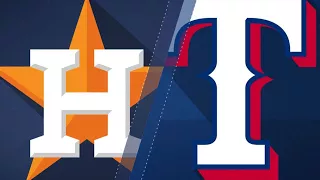Big 4th inning powers Astros past Rangers: 9/25/17