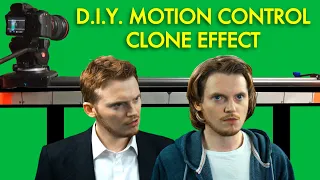 CLONE EFFECT - DIY motion control and After Effects | Tutorial