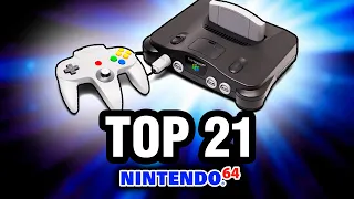 TOP 21 BEST NINTENDO 64 GAMES in HISTORY (N64 VIDEO GAMES)