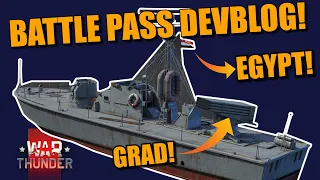 War Thunder NEW BATTLE PASS COMING! GRAD in a BOAT? Project 183 with BM21 upgrade!